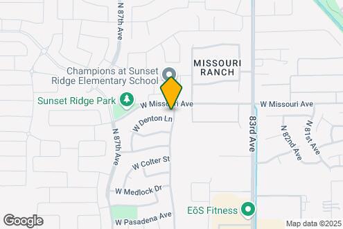 Map Image of the Property - 8524 W Denton Ln