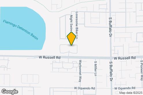 Map Image of the Property - 8070 W Russell Rd