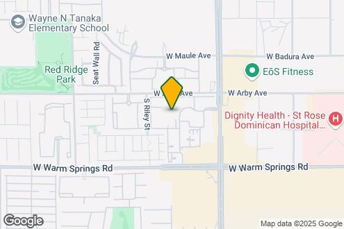 Map Image of the Property - 7119 S Durango Dr