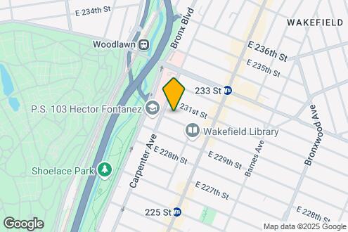 Map Image of the Property - 637 E 230th St