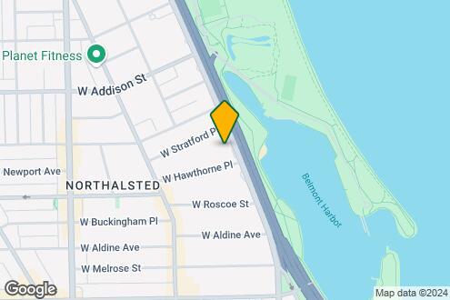 Map Image of the Property - 3450 N. Lake Shore Drive