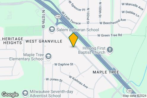 Imagen del Mapa de la Propiedad - Apple Lane Low/Income Family Housing