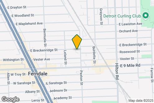 Map Image of the Property - 484 E Breckenridge St