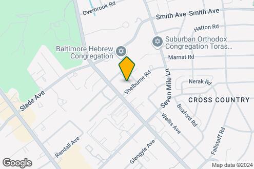 Map Image of the Property - Ingram Manor Apartments