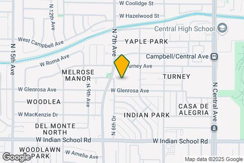 Imagen del Mapa de la Propiedad - Curve at Melrose