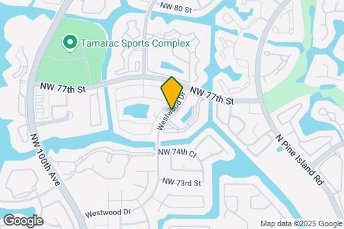 Map Image of the Property - 7650 Westwood Dr