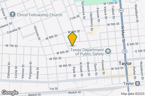 Map Image of the Property - 708 W 6th St