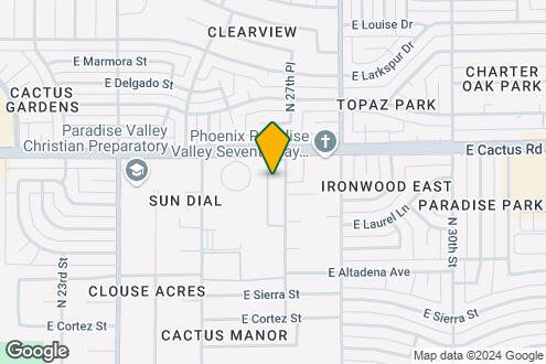 Map Image of the Property - Tides on East Cactus