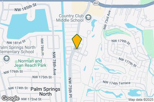 Map Image of the Property - 5161 Collins Ave