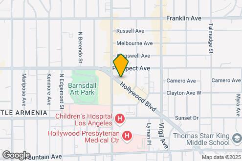 Map Image of the Property - 4671 Hollywood Blvd