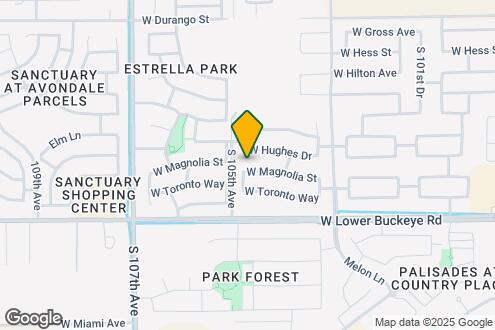 Map Image of the Property - 10440 W Magnolia St