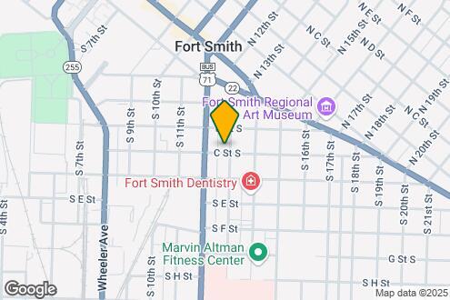 Map Image of the Property - 322 S 12th St