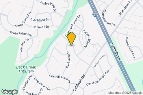 Map Image of the Property - 3824 Caldwell Ridge Pkwy