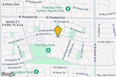 Map Image of the Property - Christopher Todd Communities At Marley Park