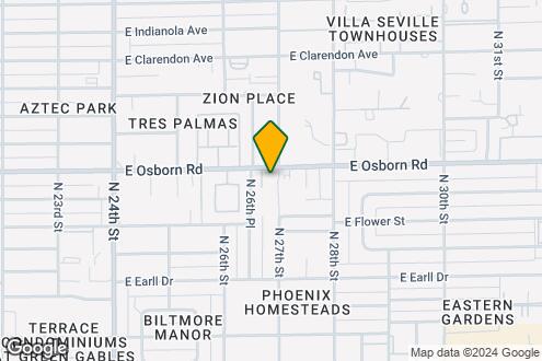 Map Image of the Property - 2645 E Osborn Rd