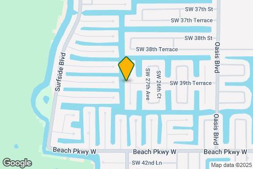 Map Image of the Property - 3928 SW 27th Ct