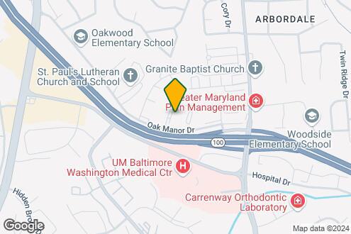 Map Image of the Property - Cedar Creek Apartment Homes