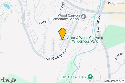 Map Image of the Property - Wood Canyon Villas