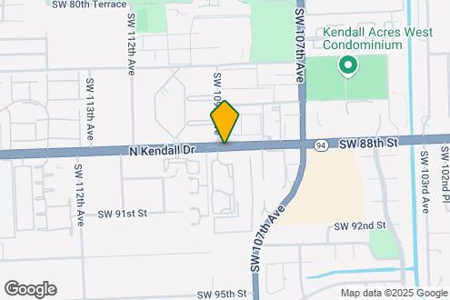 Map Image of the Property - 10852 N Kendall Dr