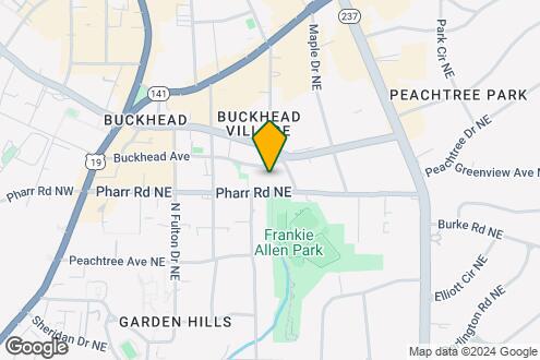 Map Image of the Property - The Bryant at Buckhead Village