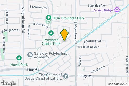 Map Image of the Property - 11119 E Serafina Ave