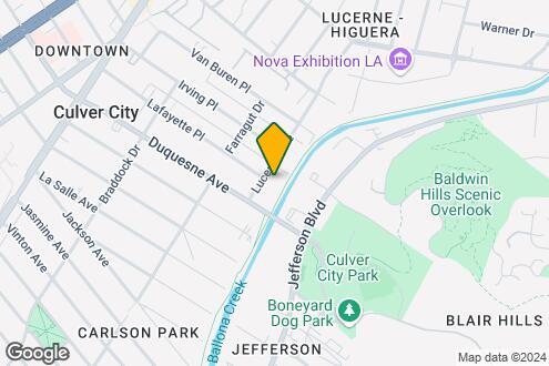 Map Image of the Property - 9632 Lucerne Ave