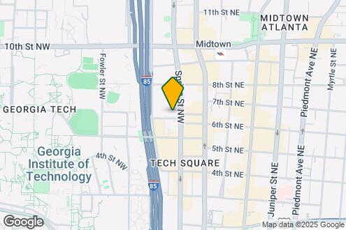 Imagen del Mapa de la Propiedad - Square On 5th - Student Housing