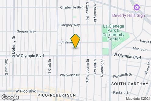 Map Image of the Property - 930 S Shenandoah St