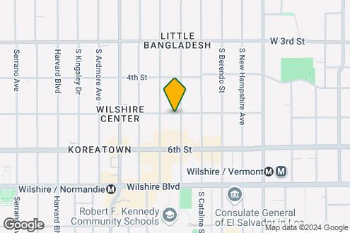 Map Image of the Property - 501 S Kenmore Ave