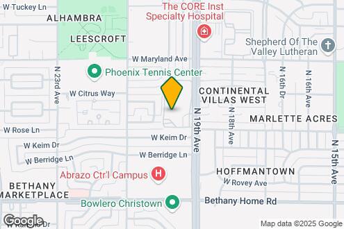 Imagen del Mapa de la Propiedad - Palazzo Senior Apartments - 55+ Active Adult