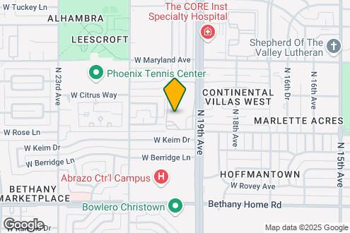 Map Image of the Property - Palazzo Senior Apartments