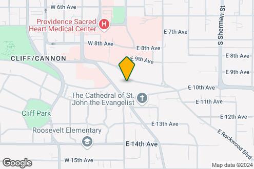 Map Image of the Property - East 12 Rockwood Apartments