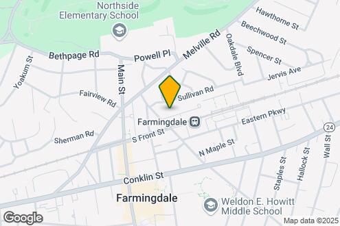 Imagen del Mapa de la Propiedad - Fairfield Knolls at Farmingdale Village