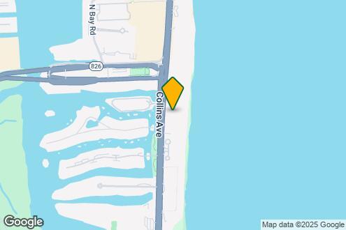 Map Image of the Property - 16425 Collins Ave