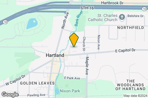 Map Image of the Property - Hartland Riverwalk Apartments