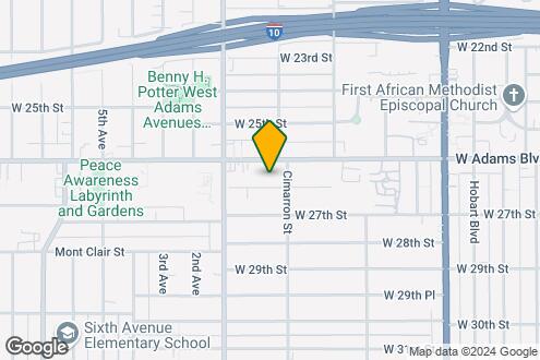 Map Image of the Property - 2235 & 2245 W 26th Pl