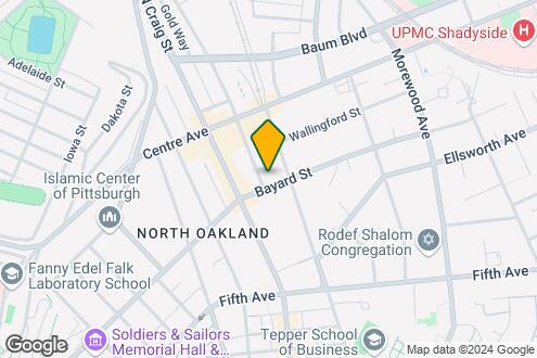 Map Image of the Property - Oakland Apartments