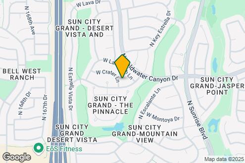 Map Image of the Property - 16344 W Crater Ln