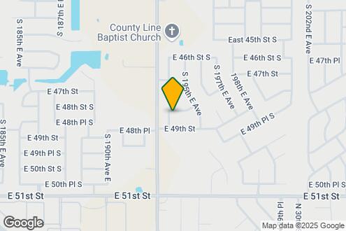 Map Image of the Property - 19406 E 48th St S