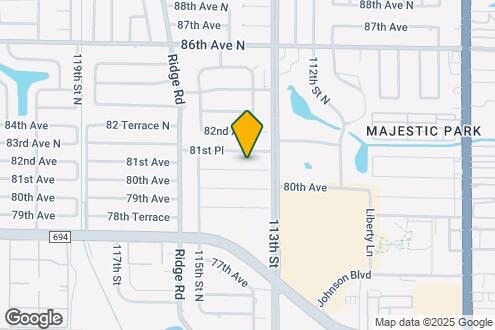 Map Image of the Property - 11365 81st Ave