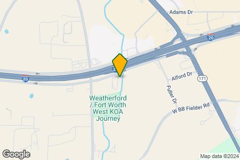 Map Image of the Property - Oxford at Weatherford