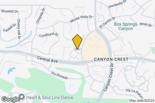 Map Image of the Property - Canyon Crest Views Apartments