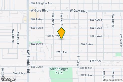 Map Image of the Property - 309 SW 19th St