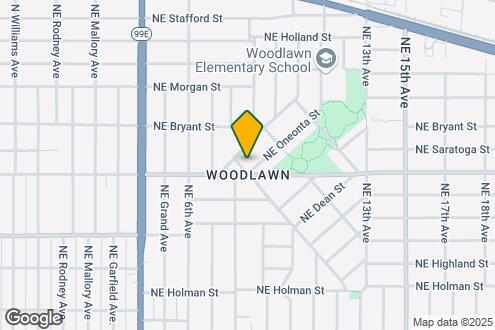 Imagen del Mapa de la Propiedad - Woodlawn Apartments