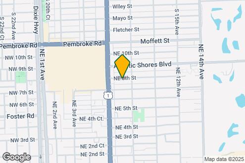 Map Image of the Property - 704 NE 8th St