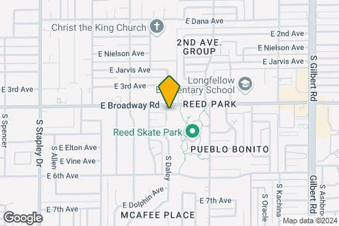 Map Image of the Property - Park Mesa Apartments