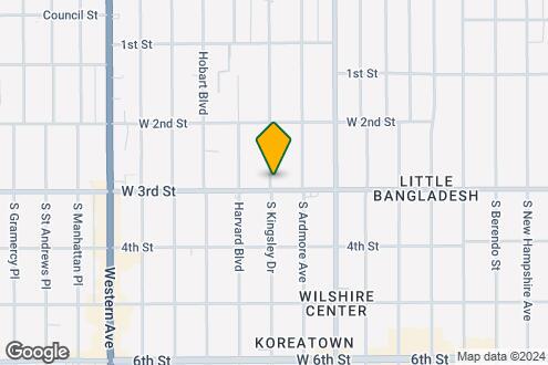 Map Image of the Property - Kipling Apartments