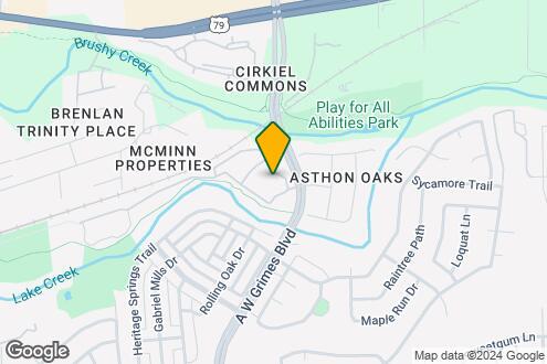 Map Image of the Property - MAA Ashton Oaks