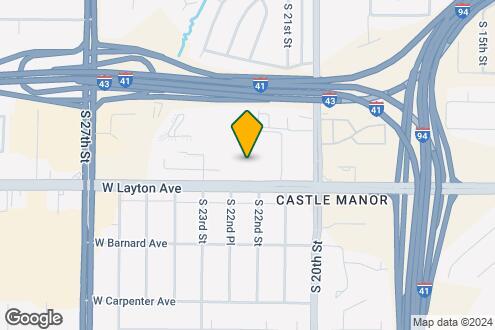 Map Image of the Property - Layton Gardens - 62+ Senior Apartments