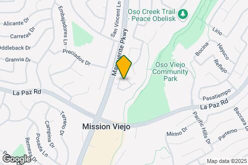 Map Image of the Property - eaves Mission Viejo